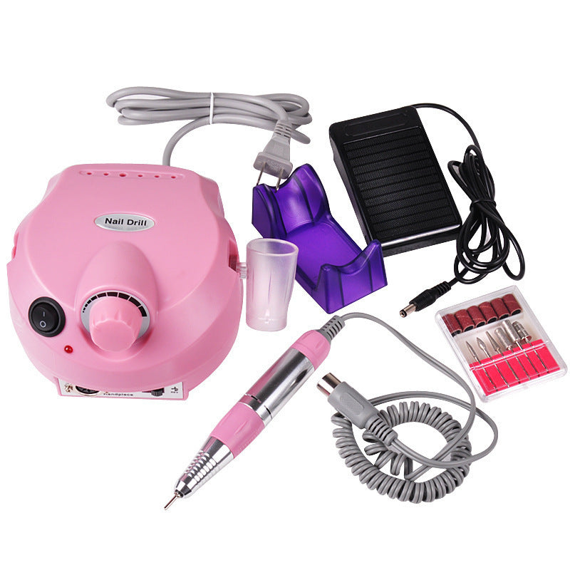 Nail Tools 25000 Rpm Us-202 Electric Nail Polisher Nail Polisher Pink 12 Pcs